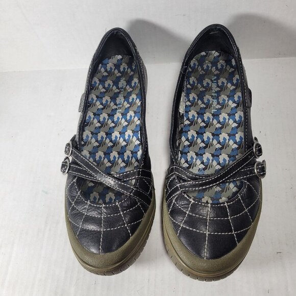 Merrell Zodiac Black Mary Jane Women’s Leather Casual Walking Flats  Size 7 - Picture 1 of 8